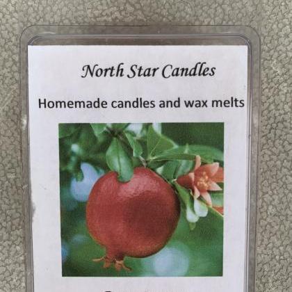 Pomegranate Soy Wax Melts-scented Wax Melts-fall..