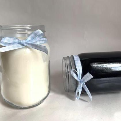 Black Mulberry pint sized candle-so..