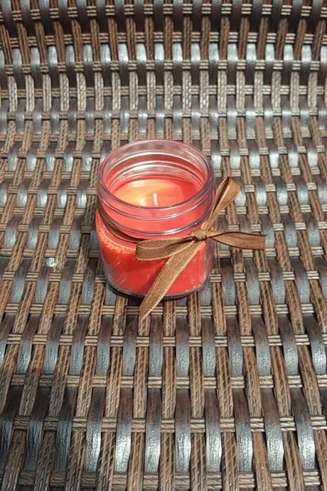Pumpkin Spice Soy Candle-candle votive-candles with wicks-candle holder-fall scented candles-mason jar candles-soy candles-wax melts